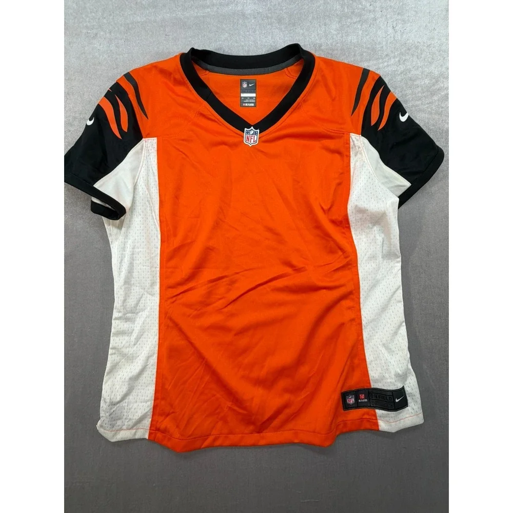 New Nike On Field Women Cincinnati Bengals Jersey Orange Size XXL